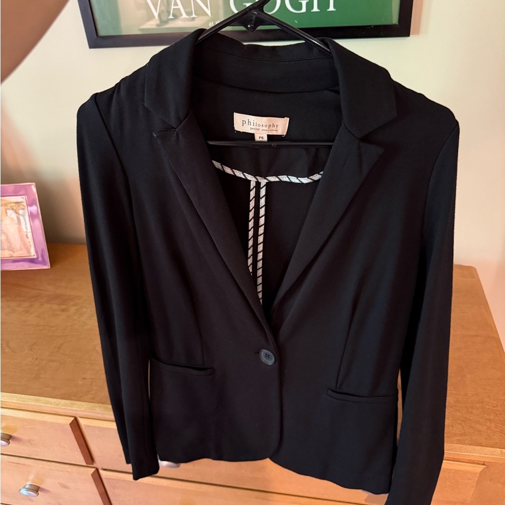 Philosophy Women's Elegant Black Blazer